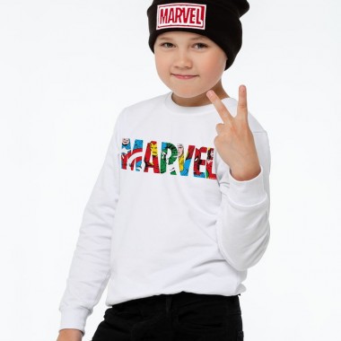Свитшот детский Marvel Avengers, белый