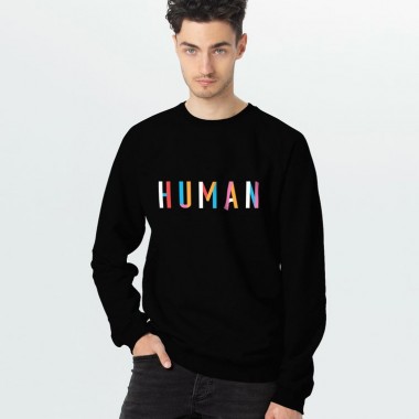 Свитшот Human, черный