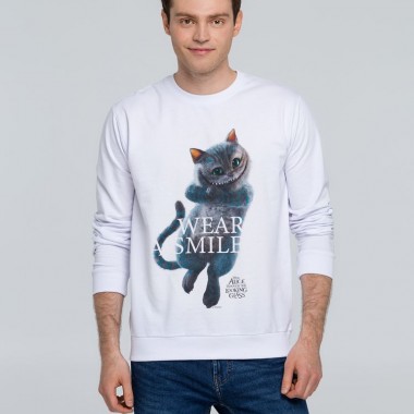 Свитшот Wear A Smile, белый