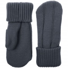 Варежки Knit Beat, темно-серые Варежки Knit Beat, темно-серые