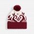 Шапка Wintertude, красная с белым