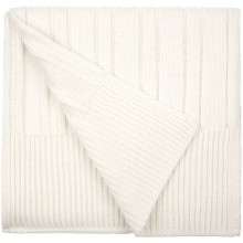 Шарф Knit Beat, белый (молочный) Шарф Knit Beat, белый (молочный)