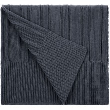 Шарф Knit Beat, серый (графит) Шарф Knit Beat, серый (графит)