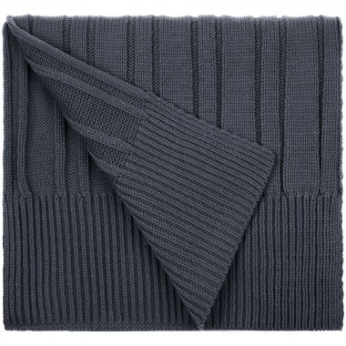 Шарф Knit Beat, серый (графит)