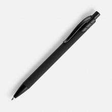 Ручка шариковая Undertone Black Soft Touch, черная Ручка шариковая Undertone Black Soft Touch, черная