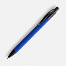 Ручка шариковая Undertone Black Soft Touch, ярко-синяя Ручка шариковая Undertone Black Soft Touch, ярко-синяя