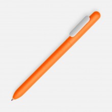 Ручка шариковая Slider Soft Touch, неоново-оранжевая с белым Ручка шариковая Slider Soft Touch, неоново-оранжевая с белым
