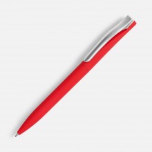 Ручка шариковая Pin Soft Touch, красная Ручка шариковая Pin Soft Touch, красная