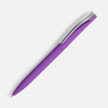 Ручка шариковая Pin Soft Touch, фиолетовая Ручка шариковая Pin Soft Touch, фиолетовая