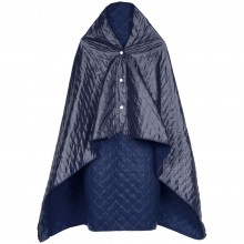 Плед-пончо для пикника SnapCoat, синий Плед-пончо для пикника SnapCoat, синий