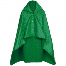 Плед-пончо для пикника SnapCoat, зеленый Плед-пончо для пикника SnapCoat, зеленый