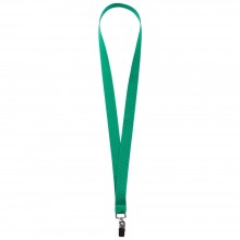 Лента для бейджа Neckband, зеленая Лента для бейджа Neckband, зеленая