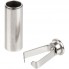 Наконечник для шнурка Nozzle, ver.2, серебристый (хром)
