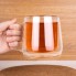 Чашка с двойными стенками Glass First